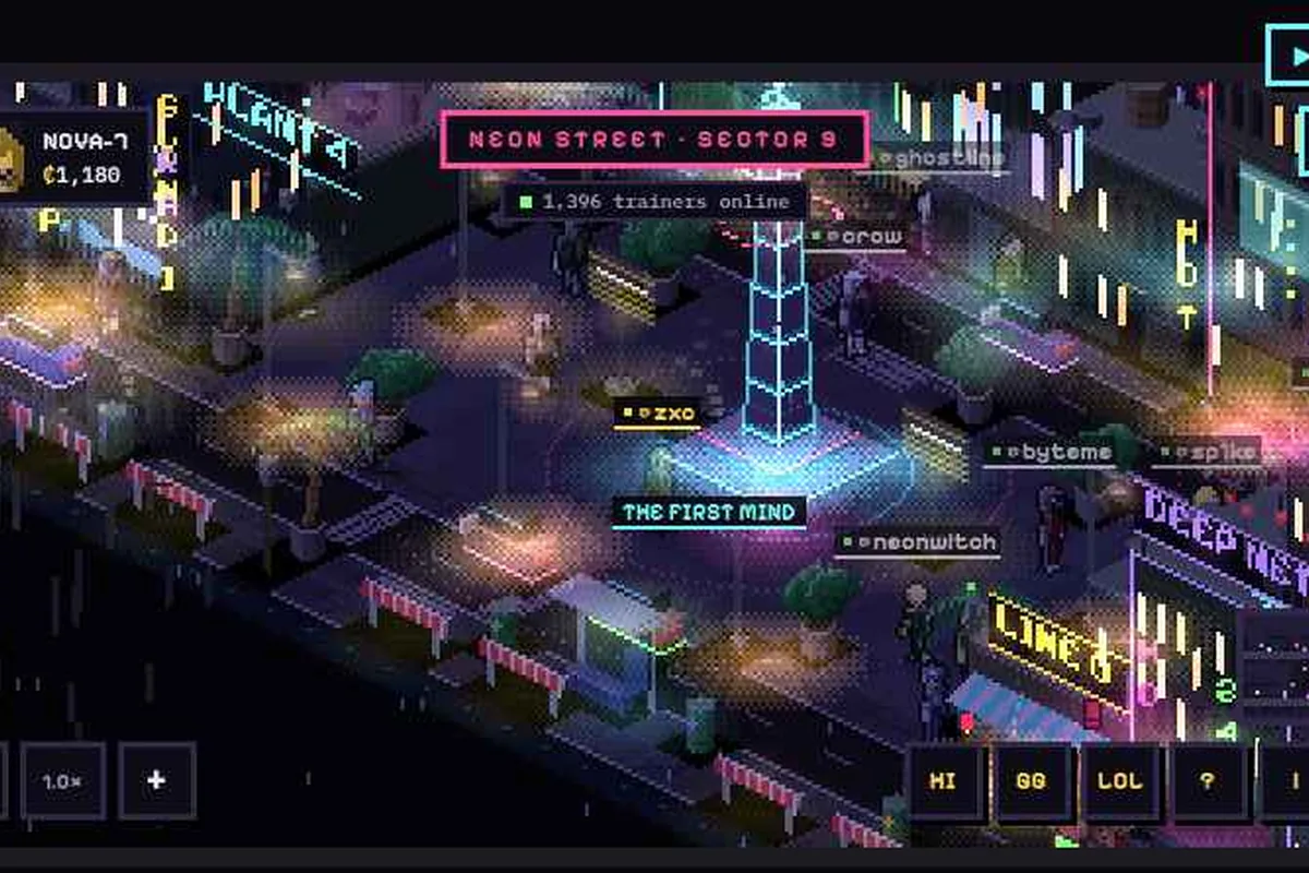 NEURODROME — изометрический город